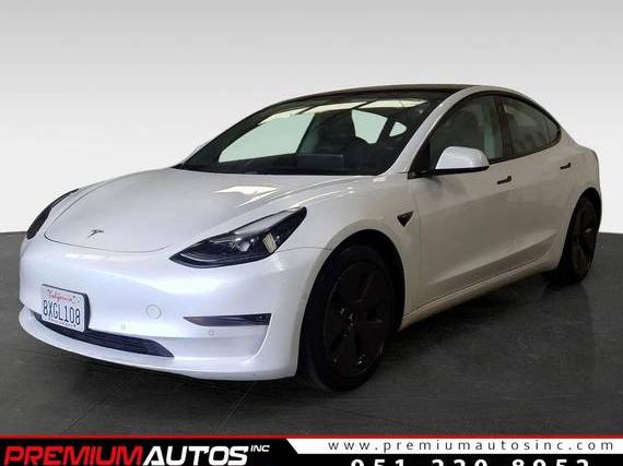 TESLA MODEL 3 2021 5YJ3E1EA4MF006400 image